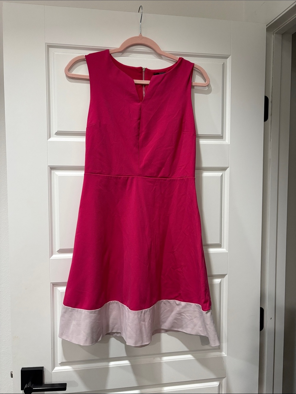 The Limited Girls Hot Pink Dress with Pale Pink Hem